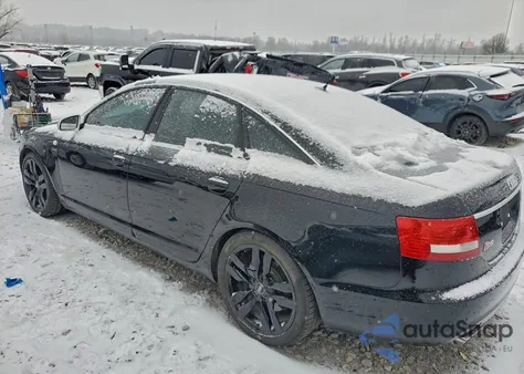 2008 Audi S6 Quattro z USA, uszkodzony, nr VIN WAUDN74FX8N146699
